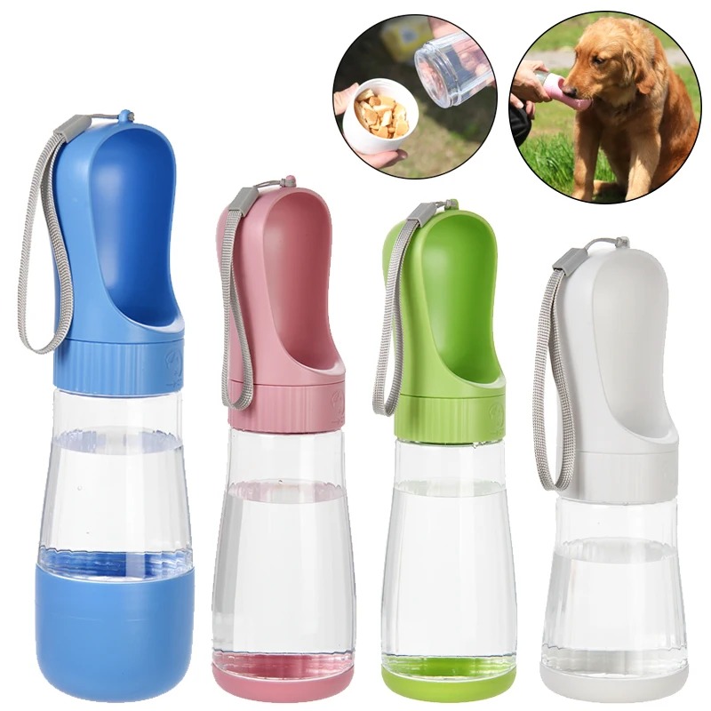 Royal Canin Food Medium - 320ML 휴대용 강아지 물병과 음식 용기