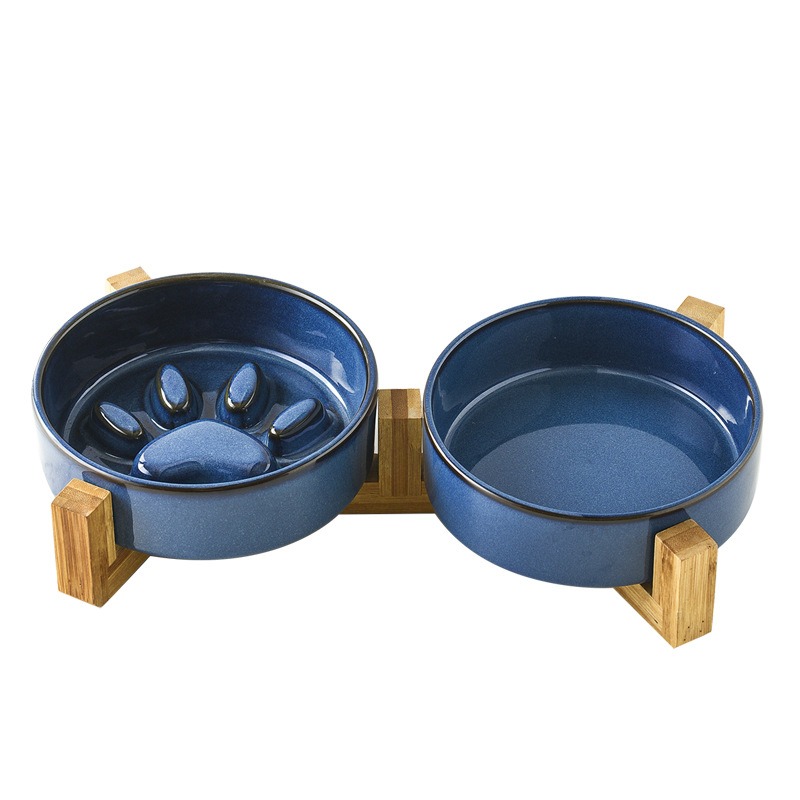 Royal Canin Food Medium - 일본식 가마 도자기 고양이 식기 중형견