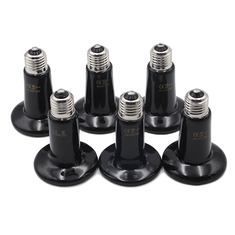Ceramic Heat Emitter - 5개입 애완동물 히팅 램프 220V 적외선