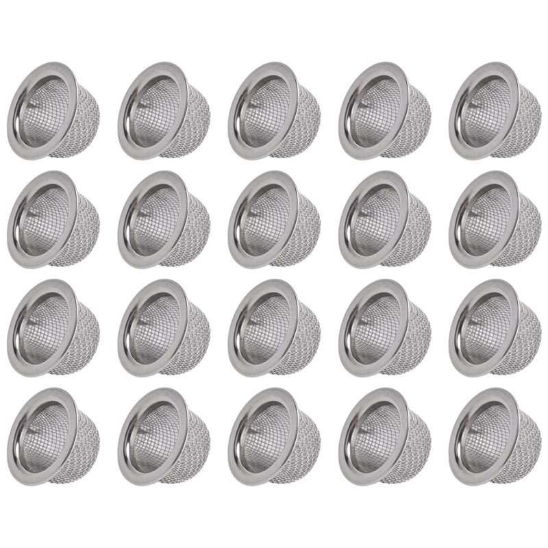 Screen Top Mesh - 20Pcs 칵테일 스모커 필터 액세서리, 더블