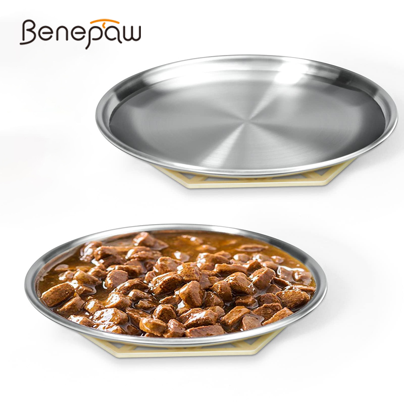 Benepaw 스테인레스 스틸 얕은 고양이 그릇, 내구 - Royal Canin Food Medium 리뷰 및 가격