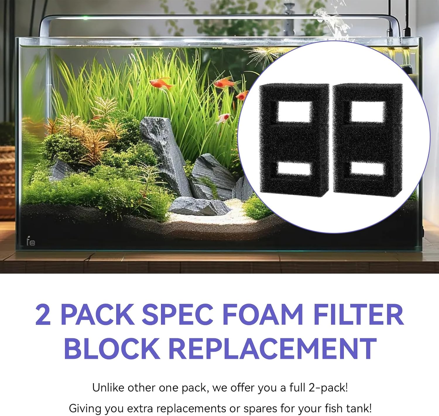 플루발 스펙 수족관용 호환 폼 필터 블록, 플루발 수족 - Fluval Aquarium Spec 리뷰 및 가격