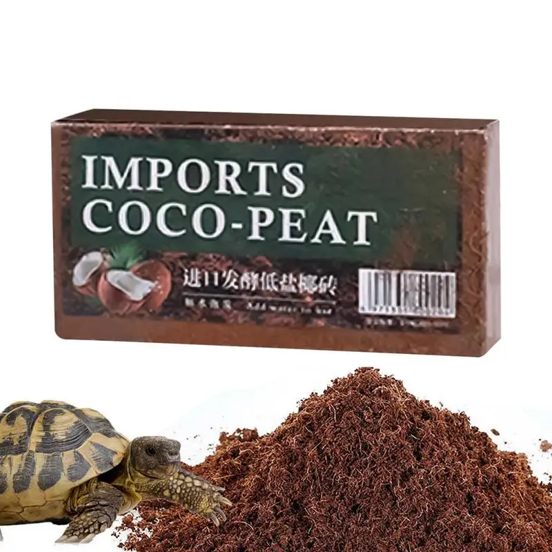 파충류 코코넛 토양 천연 코코넛 섬유 기질 도마뱀 거북 - Substrate Coconut Fiber 리뷰 및 가격
